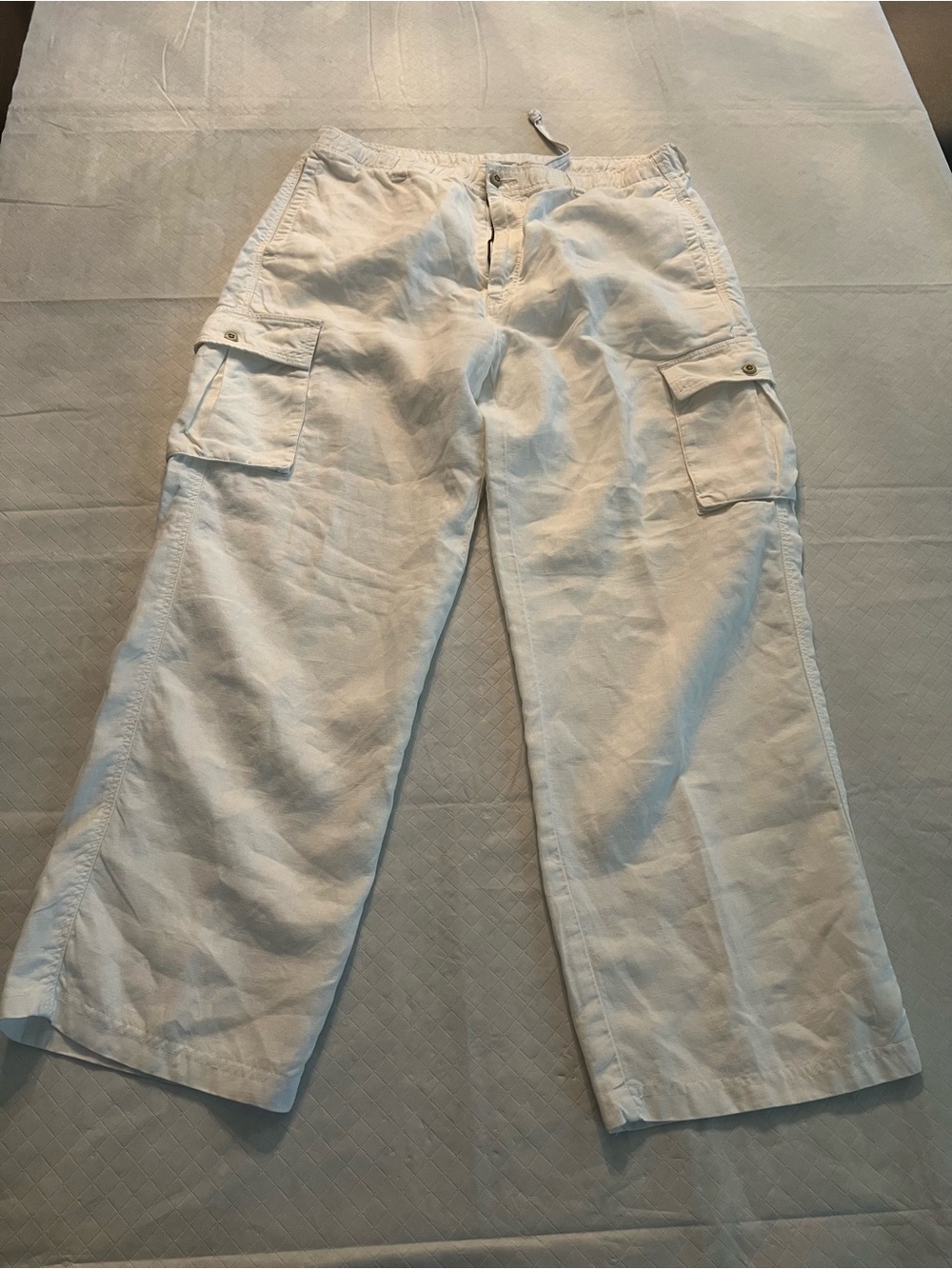 Tommy Bahama Men's Off-White Cargo Pants